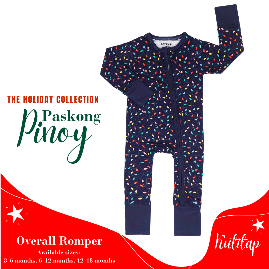 Overall Romper, The Holiday Collection - KUTITAP