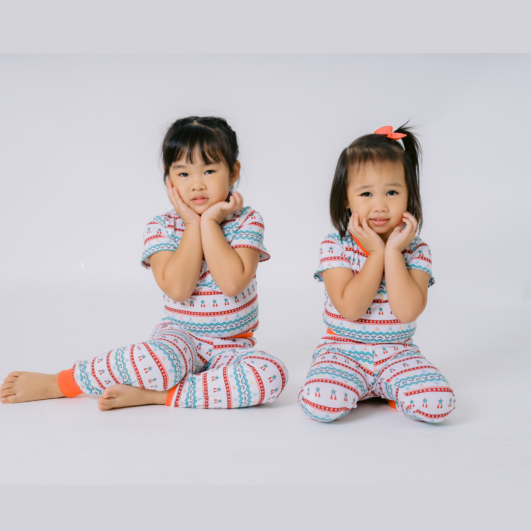 Shortsleeves Pajama, The Holiday Collection - FAIR ISLE PAROL