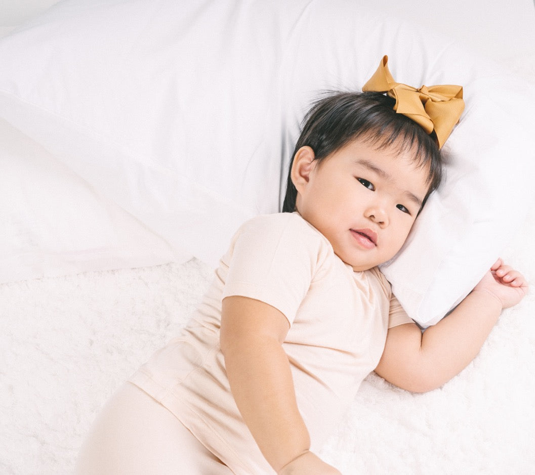 Shorts sleeves Pajama set - Sand Beige