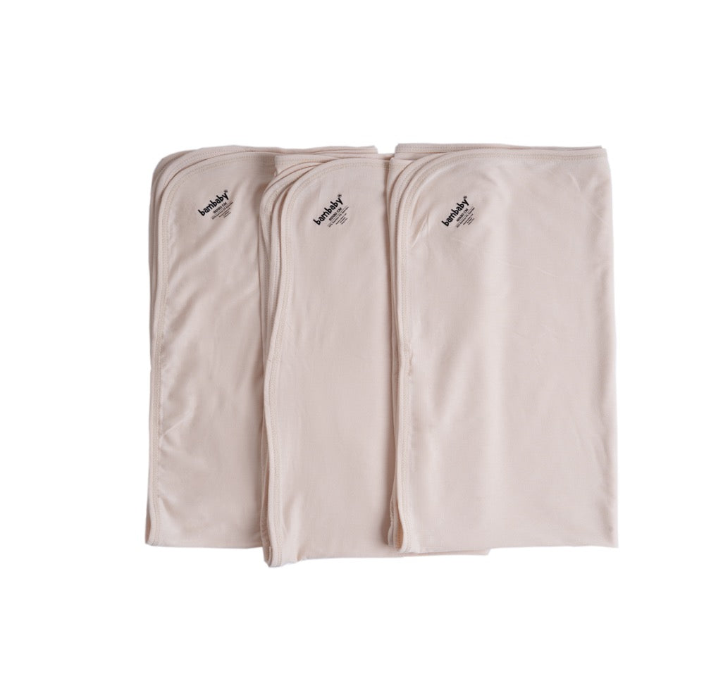 Bamboo Swaddle Blanket - Sand Beige
