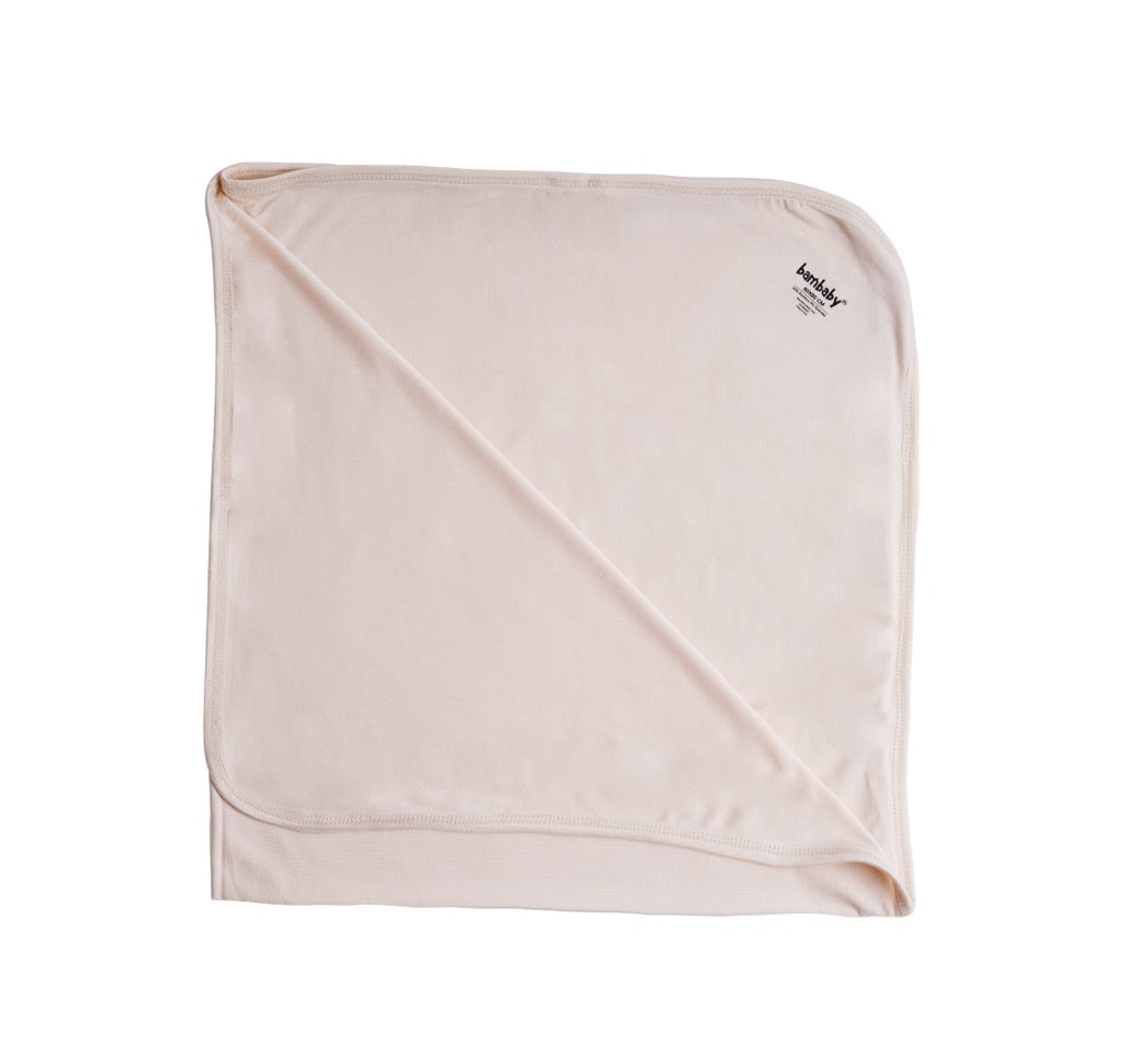 Bamboo Swaddle Blanket - Sand Beige