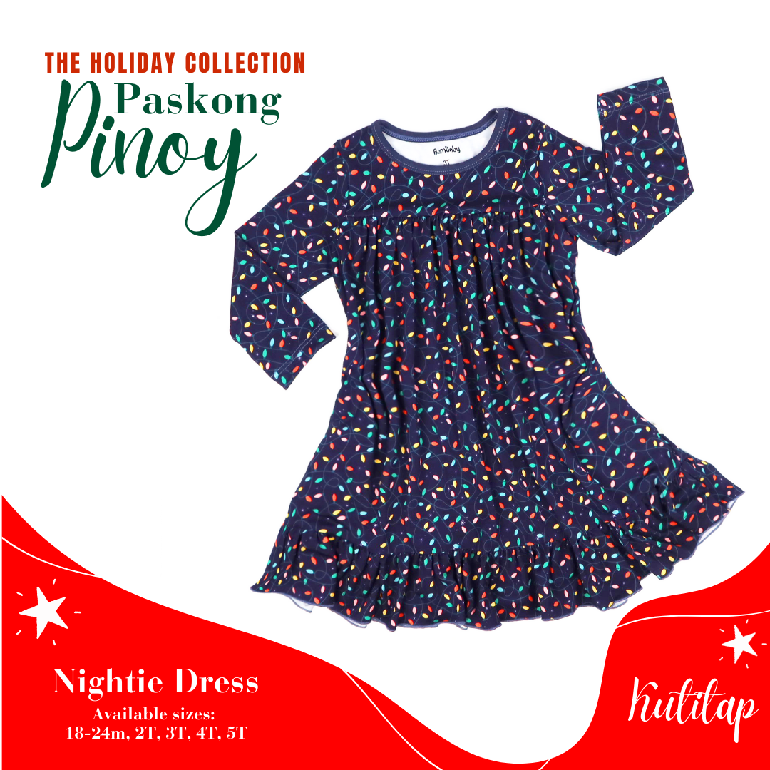 Nightie Dress, The Holiday Collection - KUTITAP