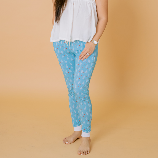 Adult Women Pants, The Holiday Collection - NATIVE CHRISTMAS TREE