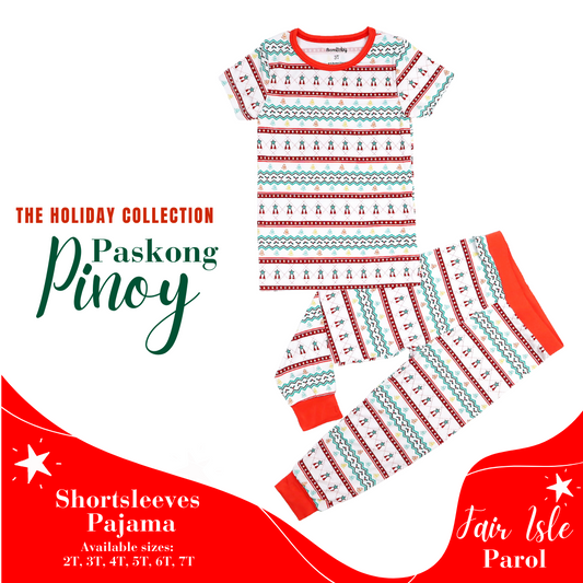 Shortsleeves Pajama, The Holiday Collection - FAIR ISLE PAROL